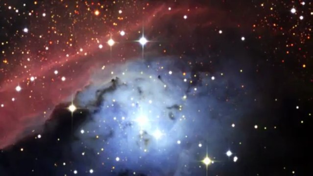 Hot Young Stars Huddle In a Colorful Cosmic Pre-School - HD