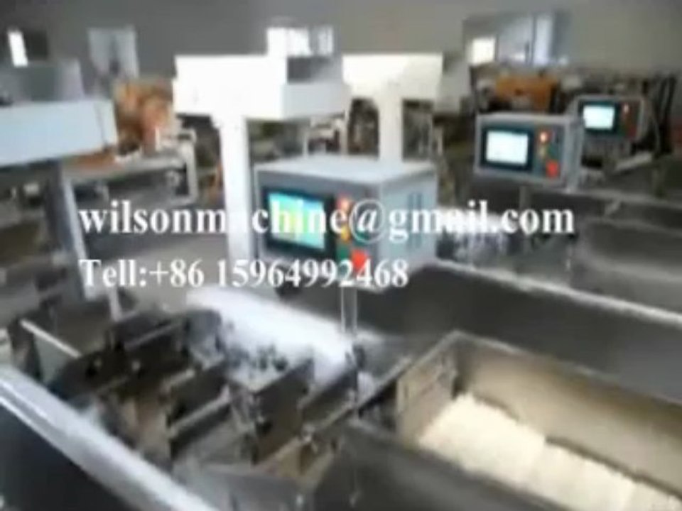 noodle weighing and packing machine