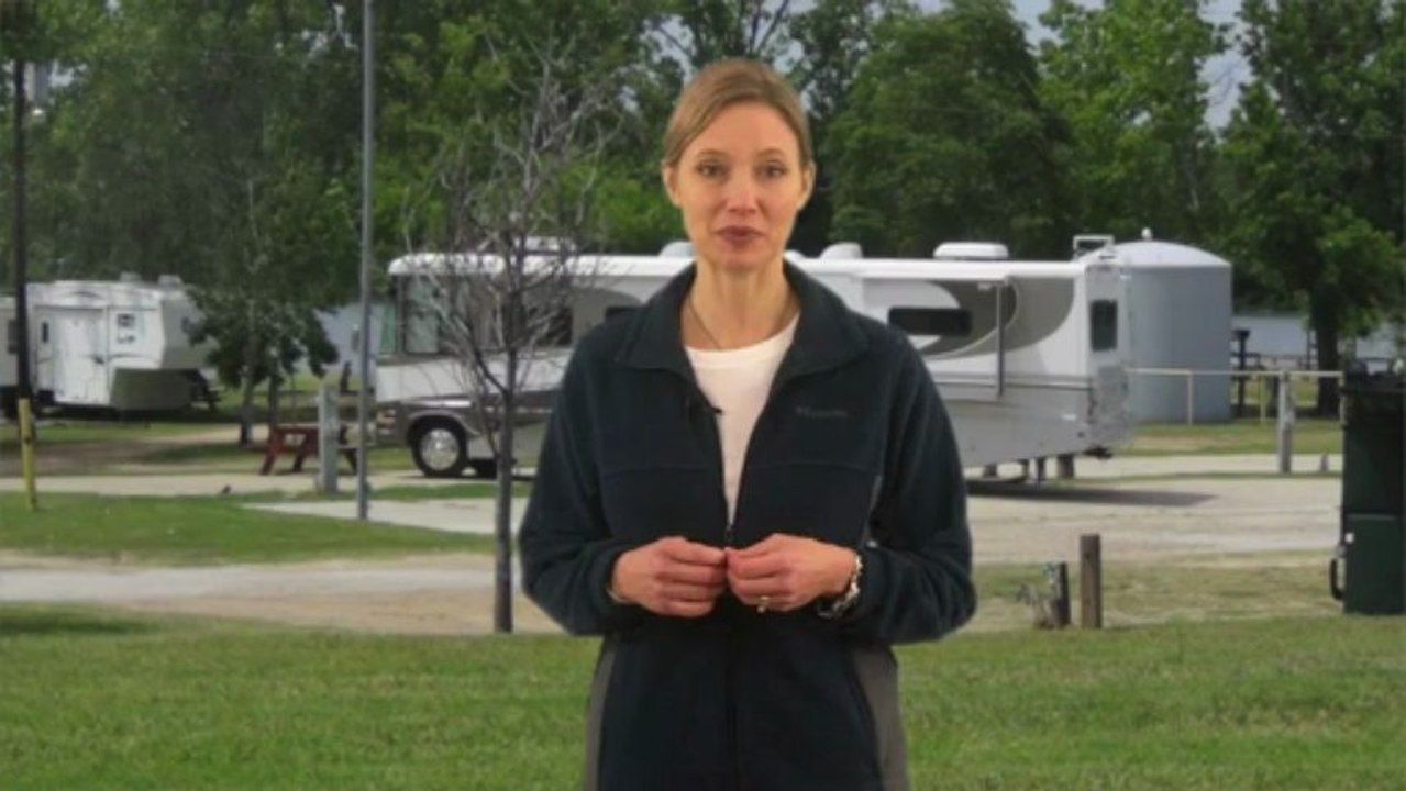 Camping in East Texas-Early check in at the local campground