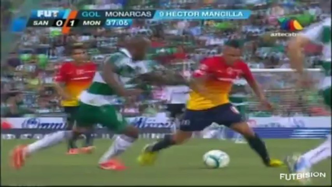 Santos vs Monarcas Morelia 1-2 Jornada 17 Clausura 2013 Liga MX - Goles