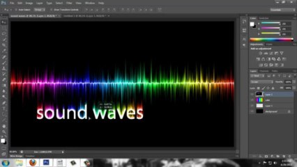 Sound Waves - Photoshop Tutorial.