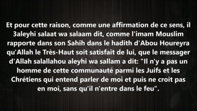 Etablir la preuve sur les mécréants - cheikh al Albani