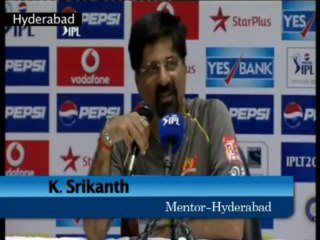 Sunrisers Hyderabad pos match press conference