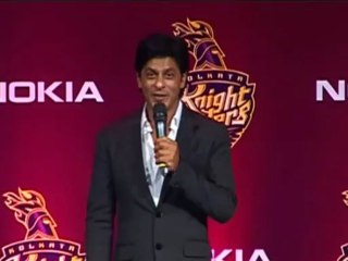 Shahrukh khan celebrates Kolkata win