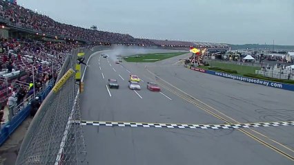 NASCAR Nationwide Talladega 2013 Wild Finish Pile Up Crash