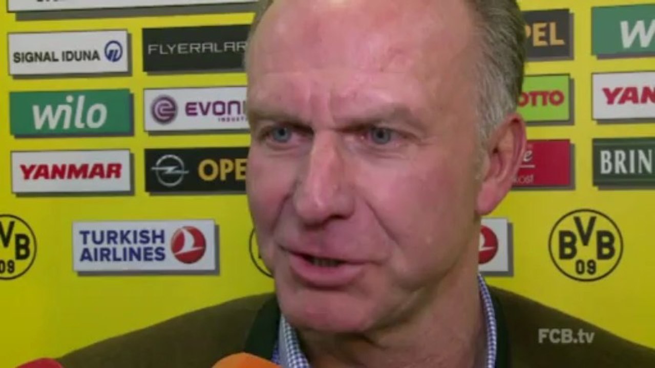 Rummenigge zum CL-Finale: ''Deutschland kann stolz sein''