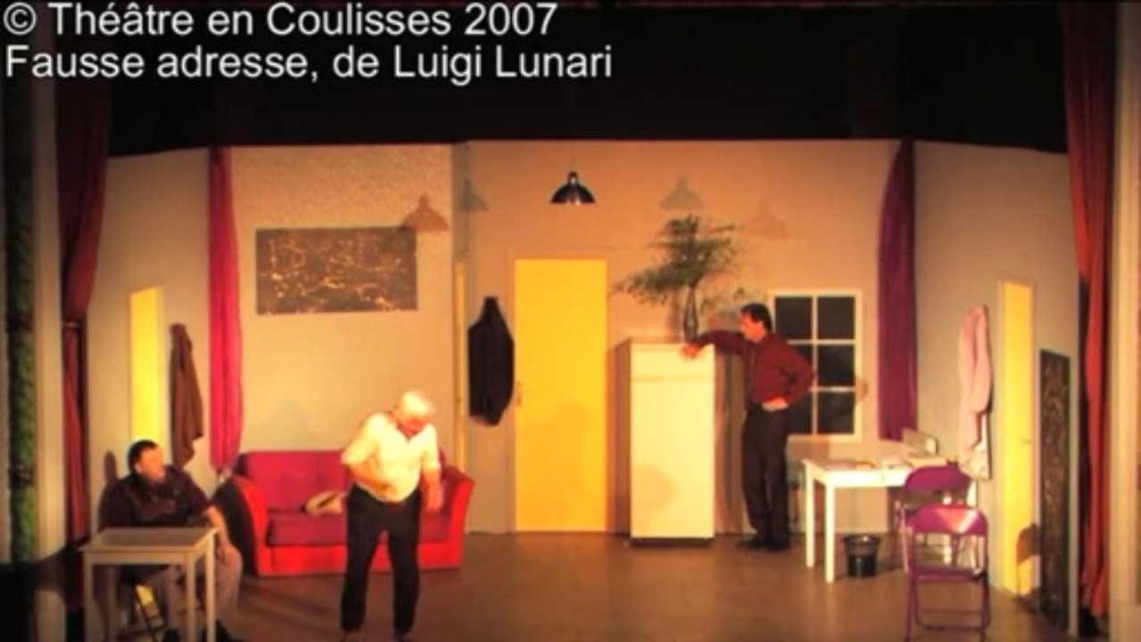 2007 - Fausse adresse, de Luigi Lunari - Le Capitaine