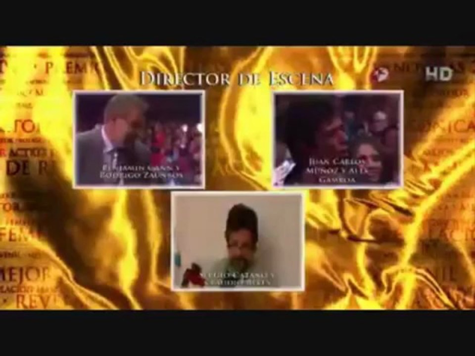 Danna García y Jan entregan el Premio de Mejor Director Premios TVyNOVELAS