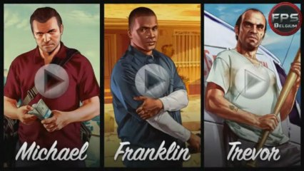 ►GTA5◄ Présentation des 3 perso principaux ★ Michael - Franklin - Trevor ★ GAMEPLAY TRAILER