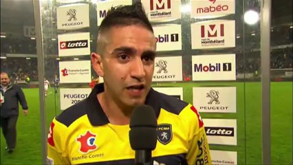 Interview de fin de match : FC Sochaux-Montbéliard - FC Lorient - saison 2012/2013
