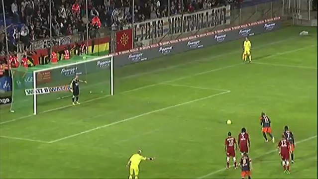 But Souleymane CAMARA (74ème pen) - Montpellier Hérault SC - Stade Brestois 29 (2-1) - saison 2012/2013