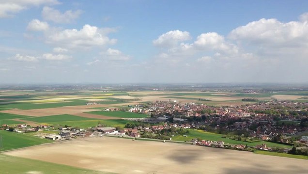Loos en Gohelle : panorama 360 ° depuis le sommet du Terril Est 11/19 à plus de 180 m.