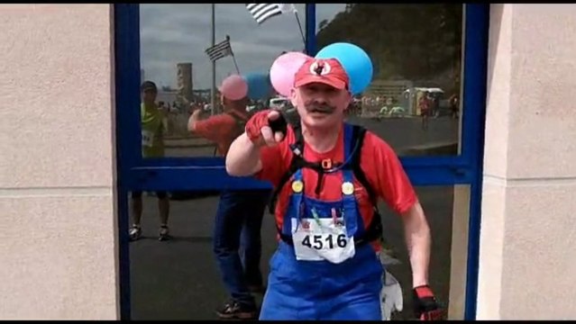 LANDES ET BRUYERES 2013 - trail Erquy avec mario et son petit vélo...sourisssser..pouetttt...pouetttte