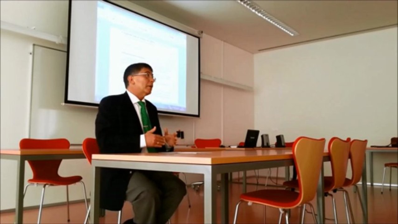 The Syrian conflict - a lecture by Artur Victoria  in Minho University