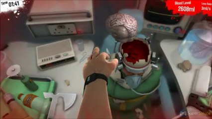 Soluce Surgeon Simulator 2013 : opération du cerveau