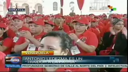 Maduro califica a Antonio Ledezma como "traidor a la patria"