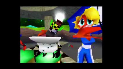 (thegamer) joue a ctr crash bandicott racing sur psone