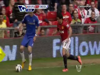 لقطة تمتيل ديفيد لويز وطرد رافاييل دا سيلفا