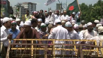 Loi sur le blasphème au Bangladesh: les islamistes manifestent