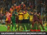 Galatasaray - Sivas maçından kareler