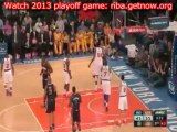 Watch Inidana Pacers vs New York Knicks Playoffs 2013 game 1 Live Free