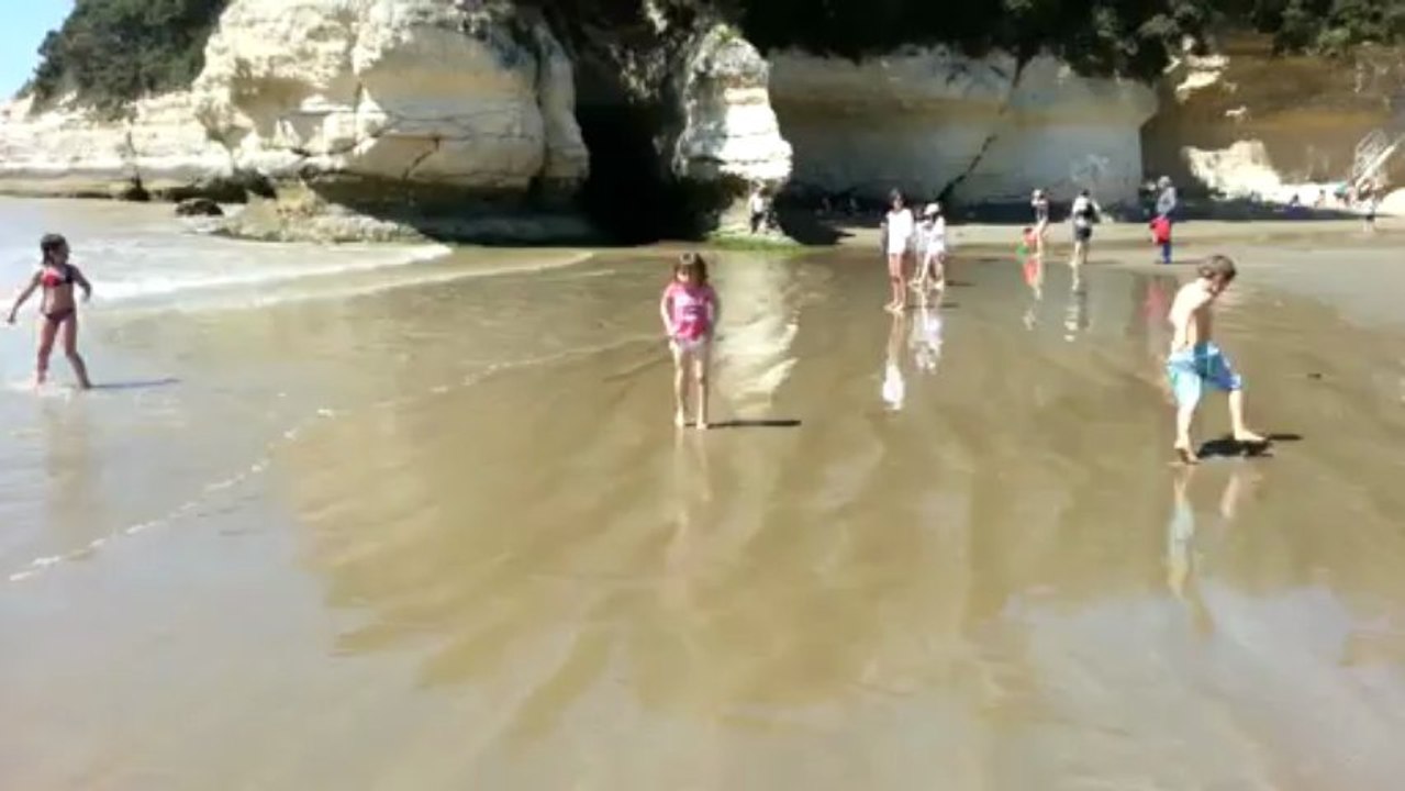 A la plage