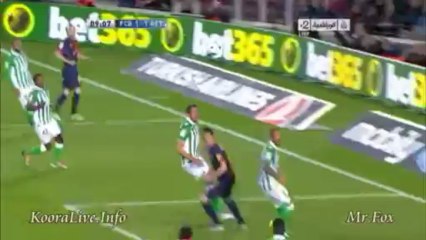 FCB 1-1 BET 5-5-2013 , Alexis Sanchez