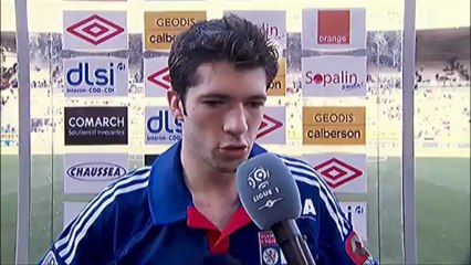 Interview de fin de match : AS Nancy-Lorraine - Olympique Lyonnais - saison 2012/2013