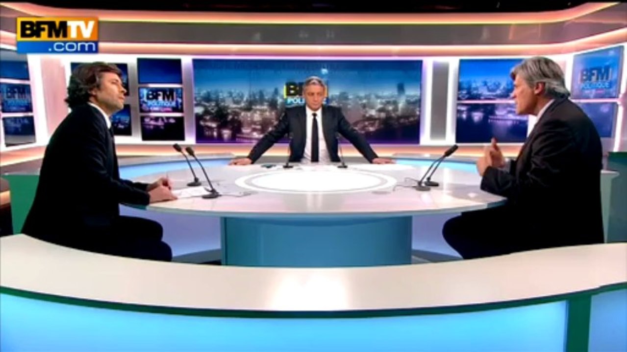 BFM Politique: l'interview de Stéphane Le Foll par Christophe Ono-Dit-Biot du Point - 05/05