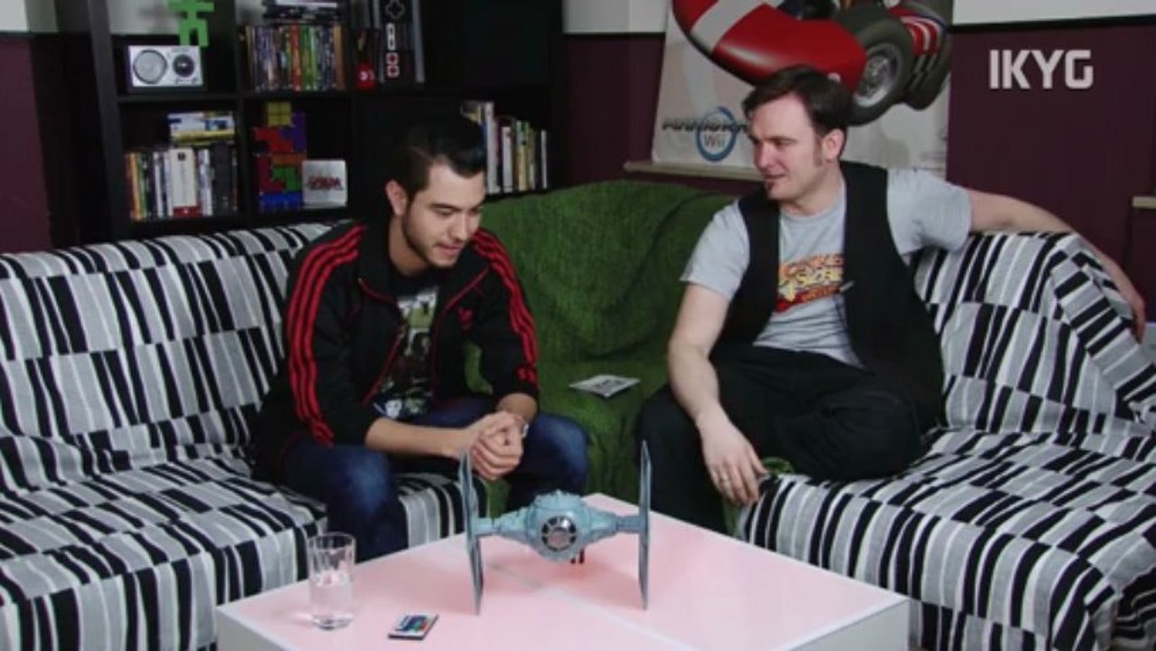 Try.out - nerdvana mit chewbacca und dem tie fighter