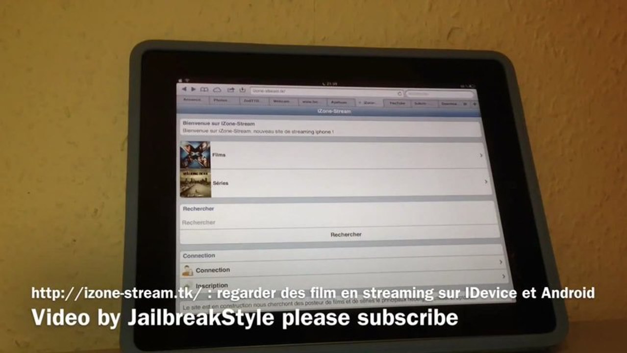 izone-stream : Regarder des films en streaming sur iDevice/Android