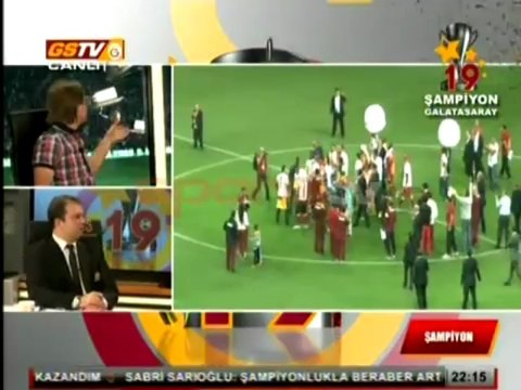 Şampiyonluk kutlaması, Türk Telekom Arena, Galatasaray