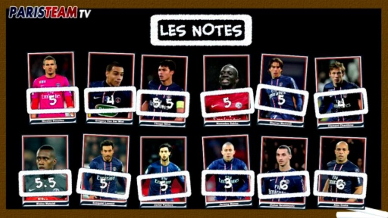 Les notes de PSG / VA