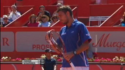Estoril - Ferrer pierde la final ante Wawrinka