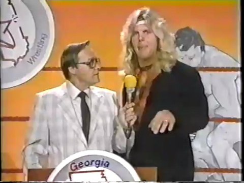 GORDON SOLIE INTERVIEWS MICHAEL HAYES GEORGIA CHAMPIONSHIP WRESTLING SUMMER 1981
