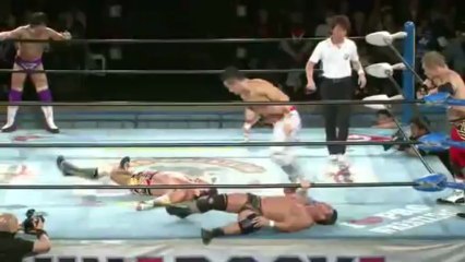 02. Kanemoto, Minoru & Fuke vs Kanemaru, Suzuki & Aoki - (AJPW 04/27/13)