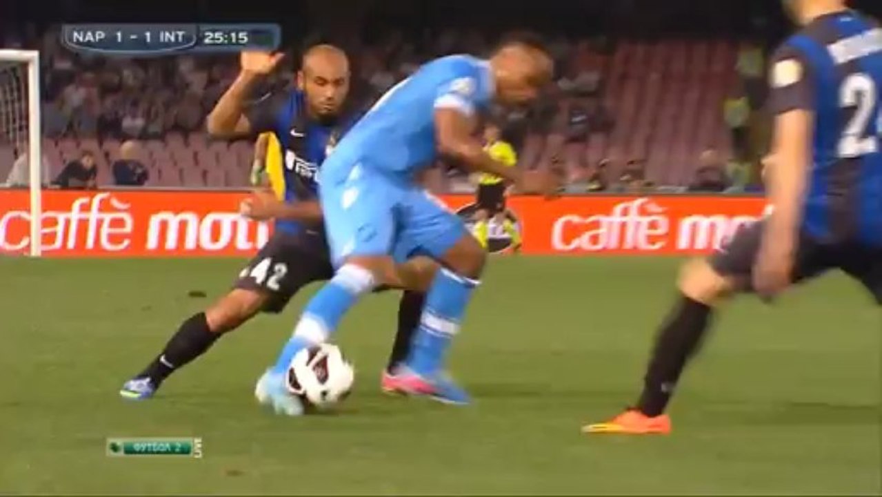 Наполи - Интер 1 тайм