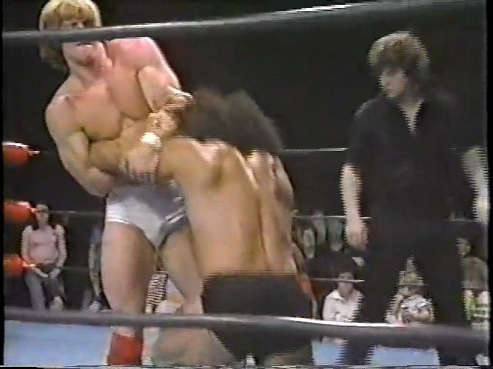 JIMMY SNUKA VS KEVIN VON ERICH GEORGIA CHAMPIONSHIP WRESTLING SEPTEMBER 5, 1981