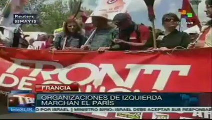 Francia: miles marchan contra medidas económicas de Hollande