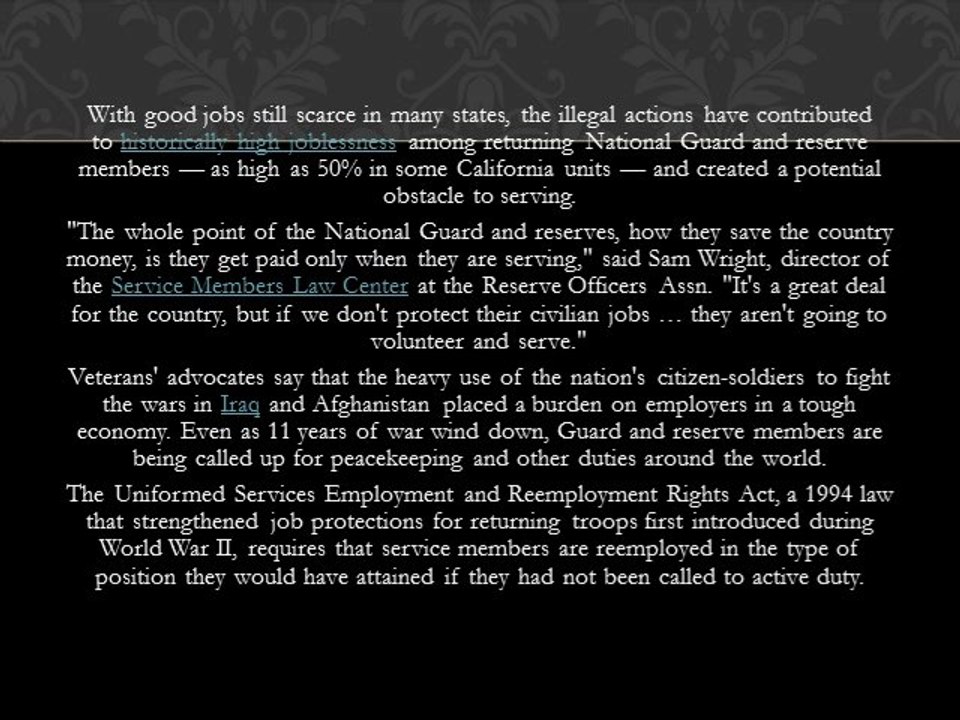 Fs Code 81345798450 HGG, Hendren Global Group Top Story - Serving a country that won't save their jobs
