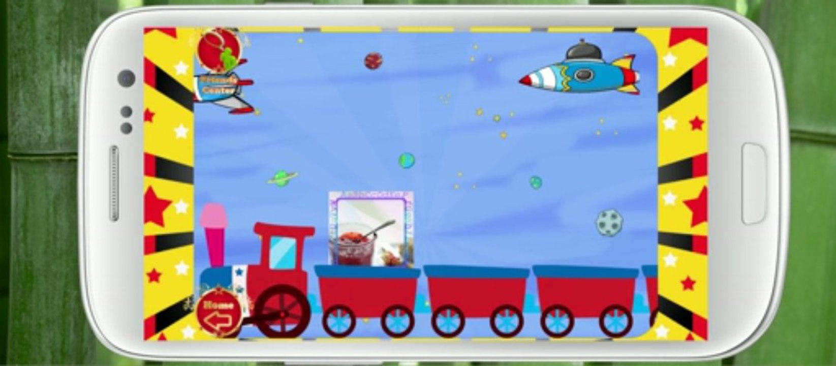 Today's word >>> J for Jam  "Learn ABC C for Circus Google play app"  Learn English first simple word for kids