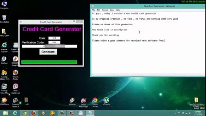 [LEGIT] Credit Card Number Generator 2017.