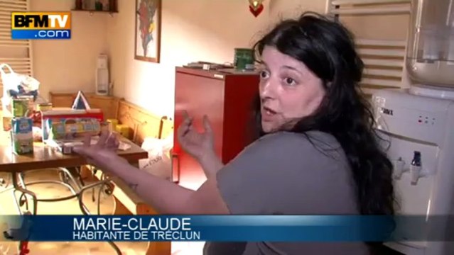 Inondations en Côte-d'Or: le village de Tréclun les pieds dans l'eau - 06/05