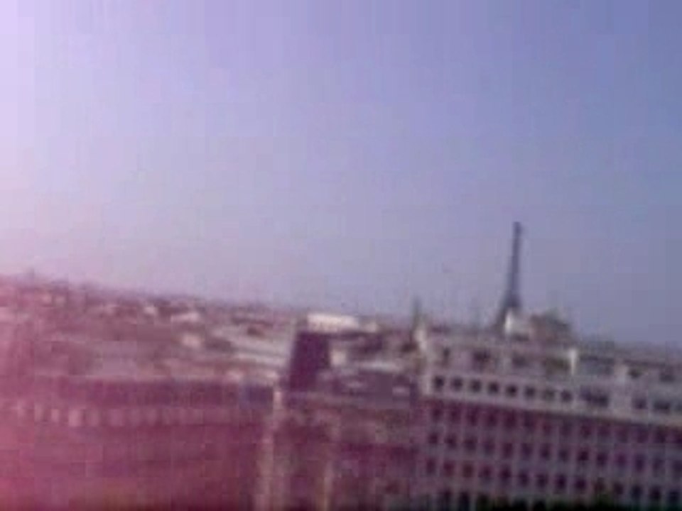 14 juillet vue d'une terrasse