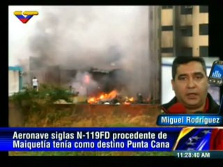 Dos muertos ocasiona avioneta que se precipitó en Parque Valencia, estado Carabobo