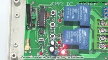 DC RF Remote Motor Controller With Manual Button 30A