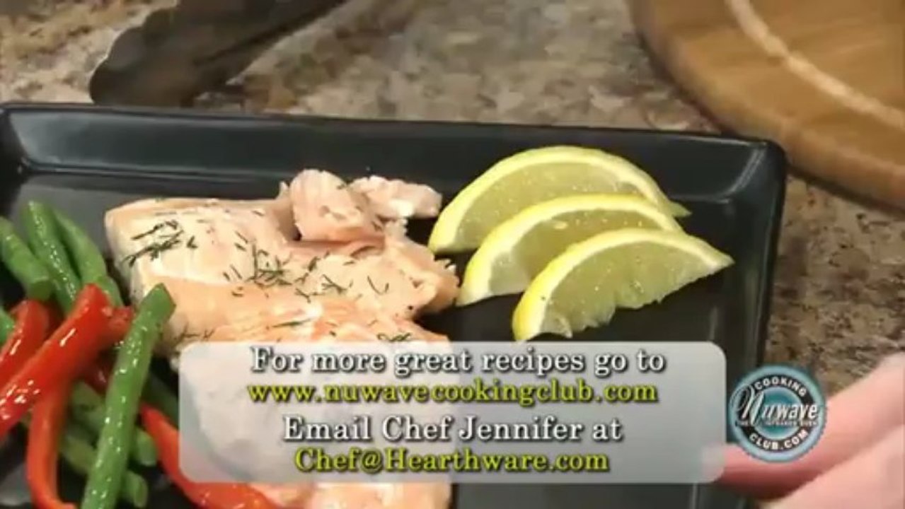 Nuwave Mini Oven -  Cook frozen fish