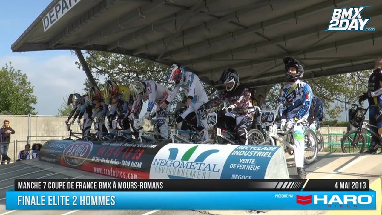 Finale Elite 2 Hommes Manche 7 Coupe de France BMX Mours-Romans