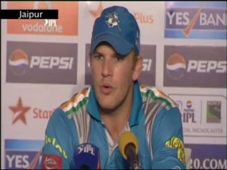 Pune Warriors post match press conference05052013