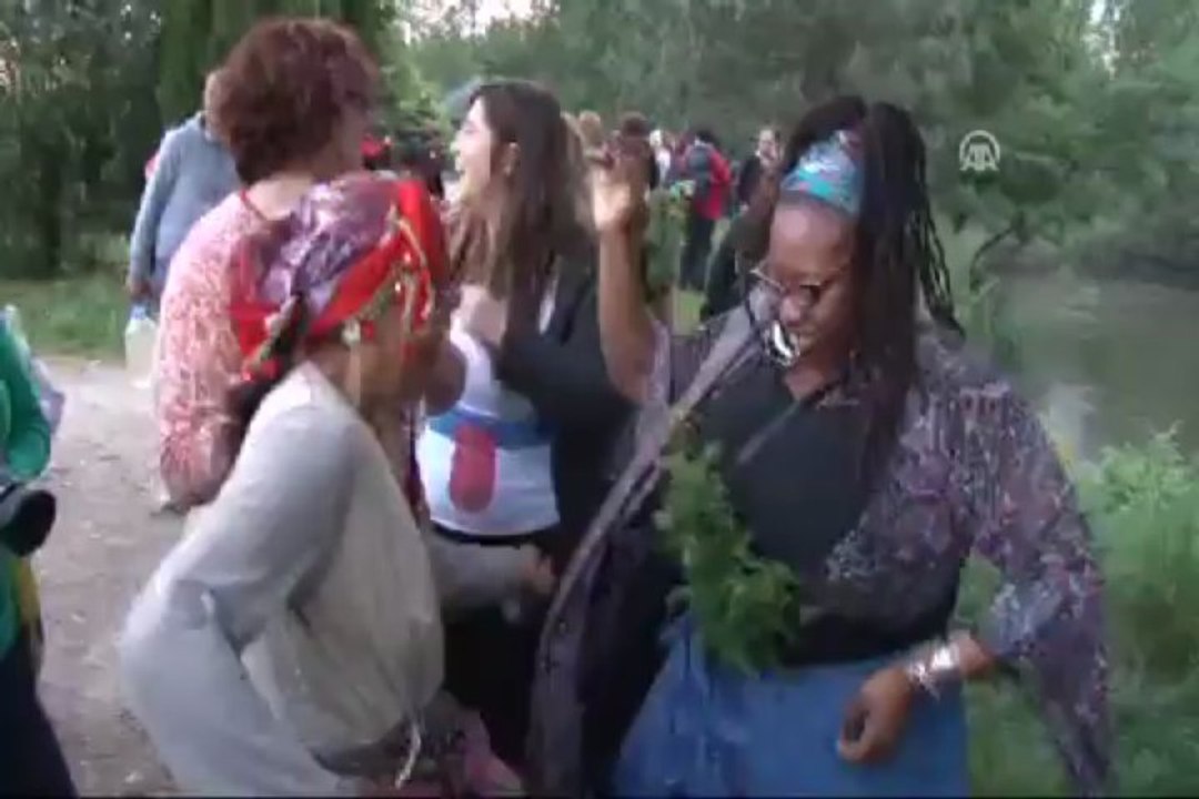 Tunca Nehri'nde Kakava coşkusu